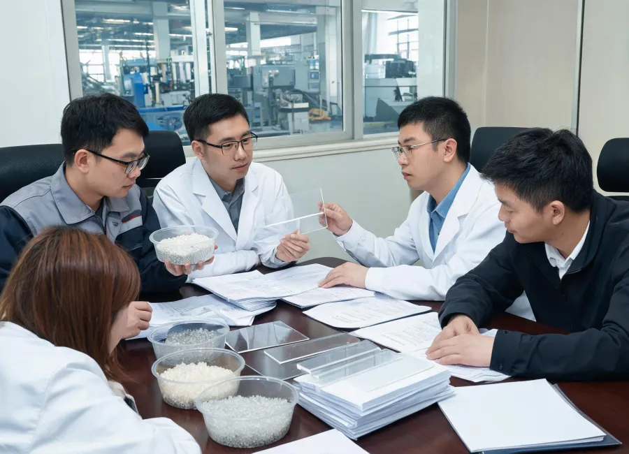 Parker Hannifin polymer team